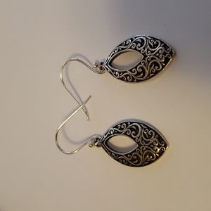Bali silver earrings